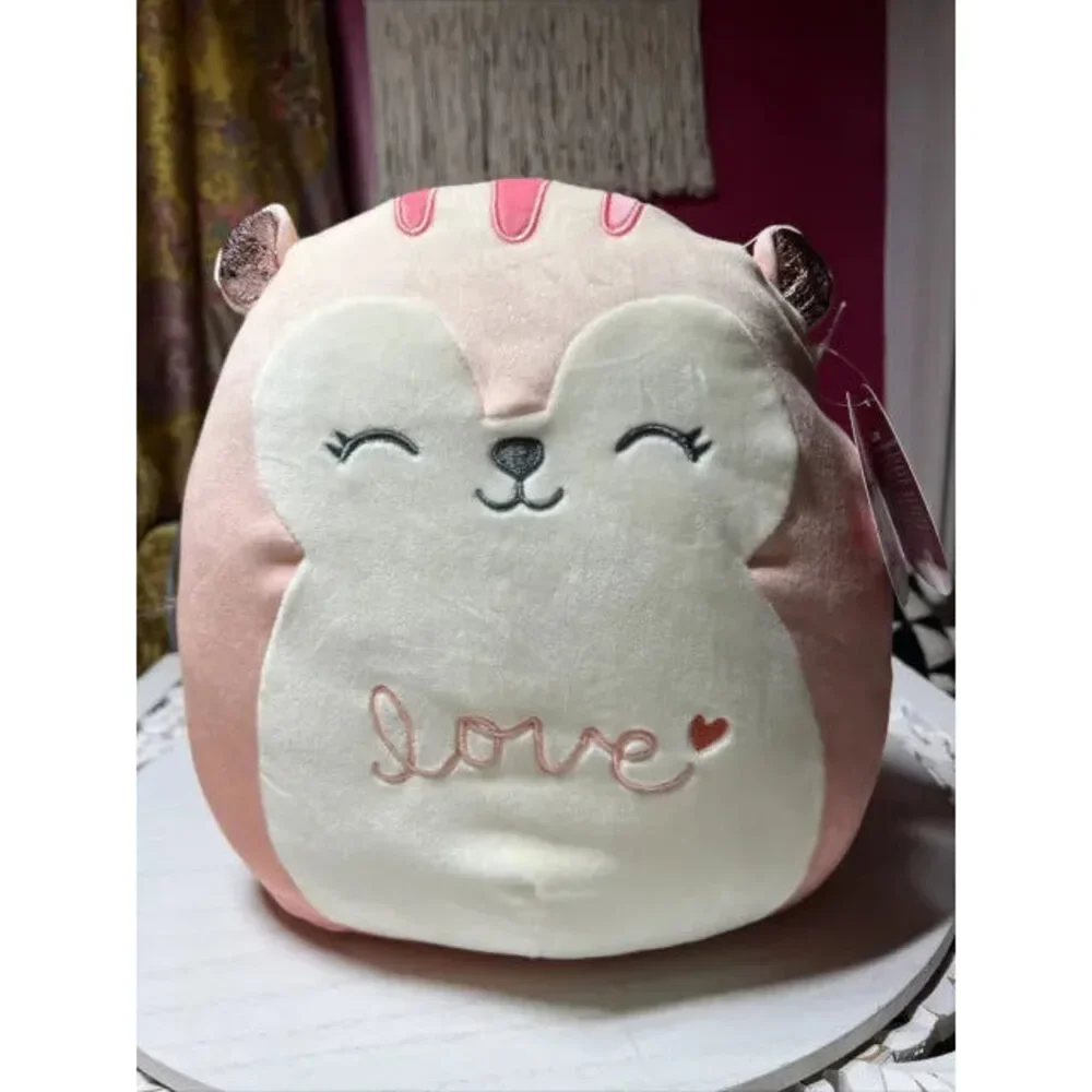 Squishmallows Lane the Squirrel with Love on Her Belly 11
